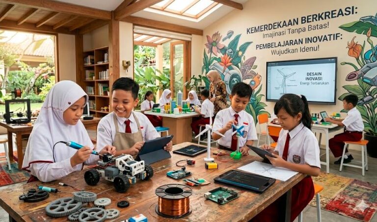 Kemerdekaan Belajar dan Pembelajaran Inovatif dalam Membangun Kreativitas.